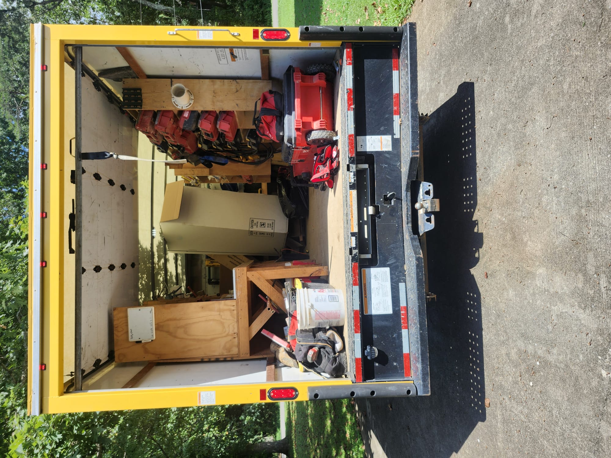 HEP service vehicle ready for plumbing installs