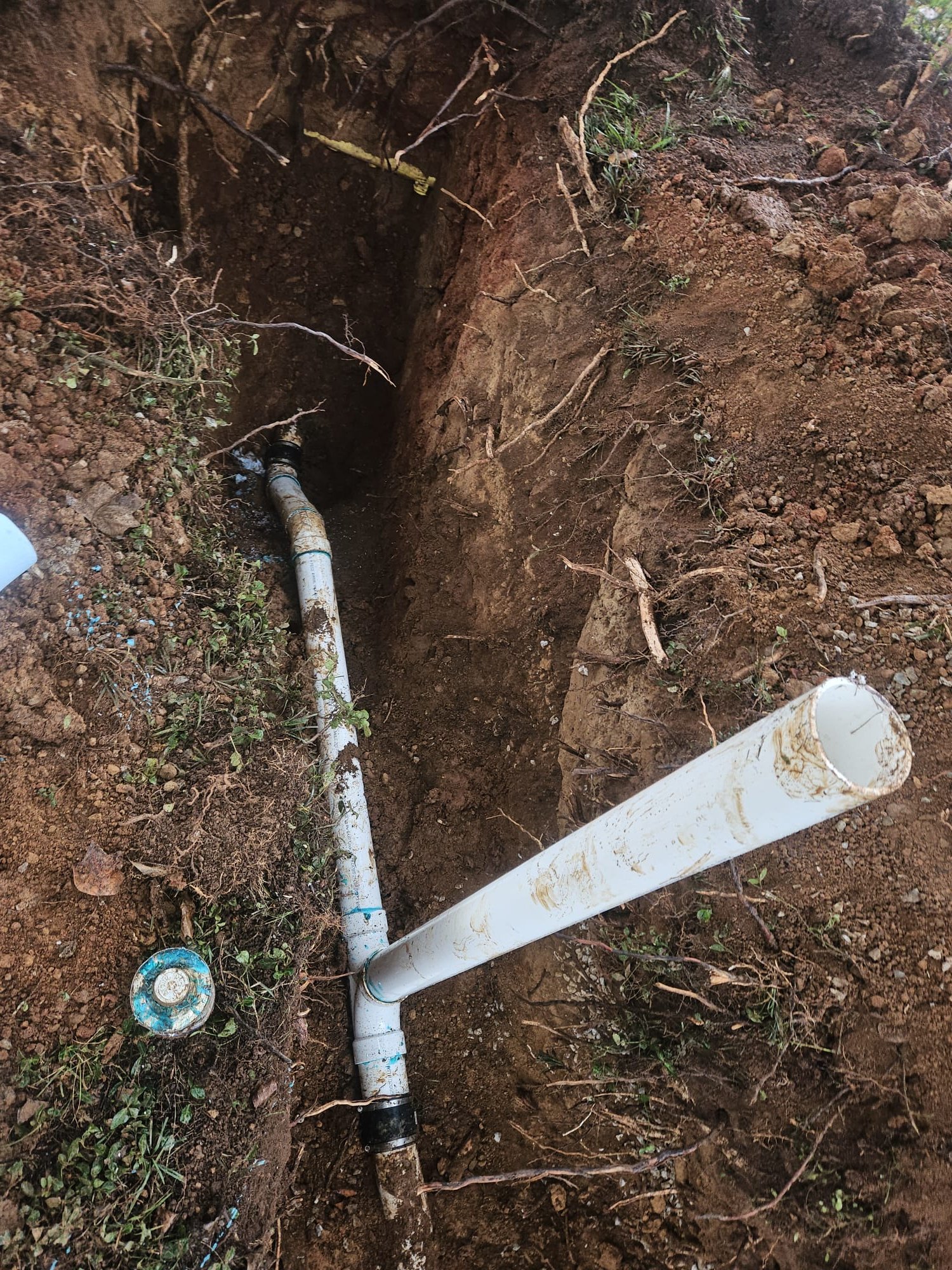 Gentler pipe bends and a two-way access point for easier maintenance