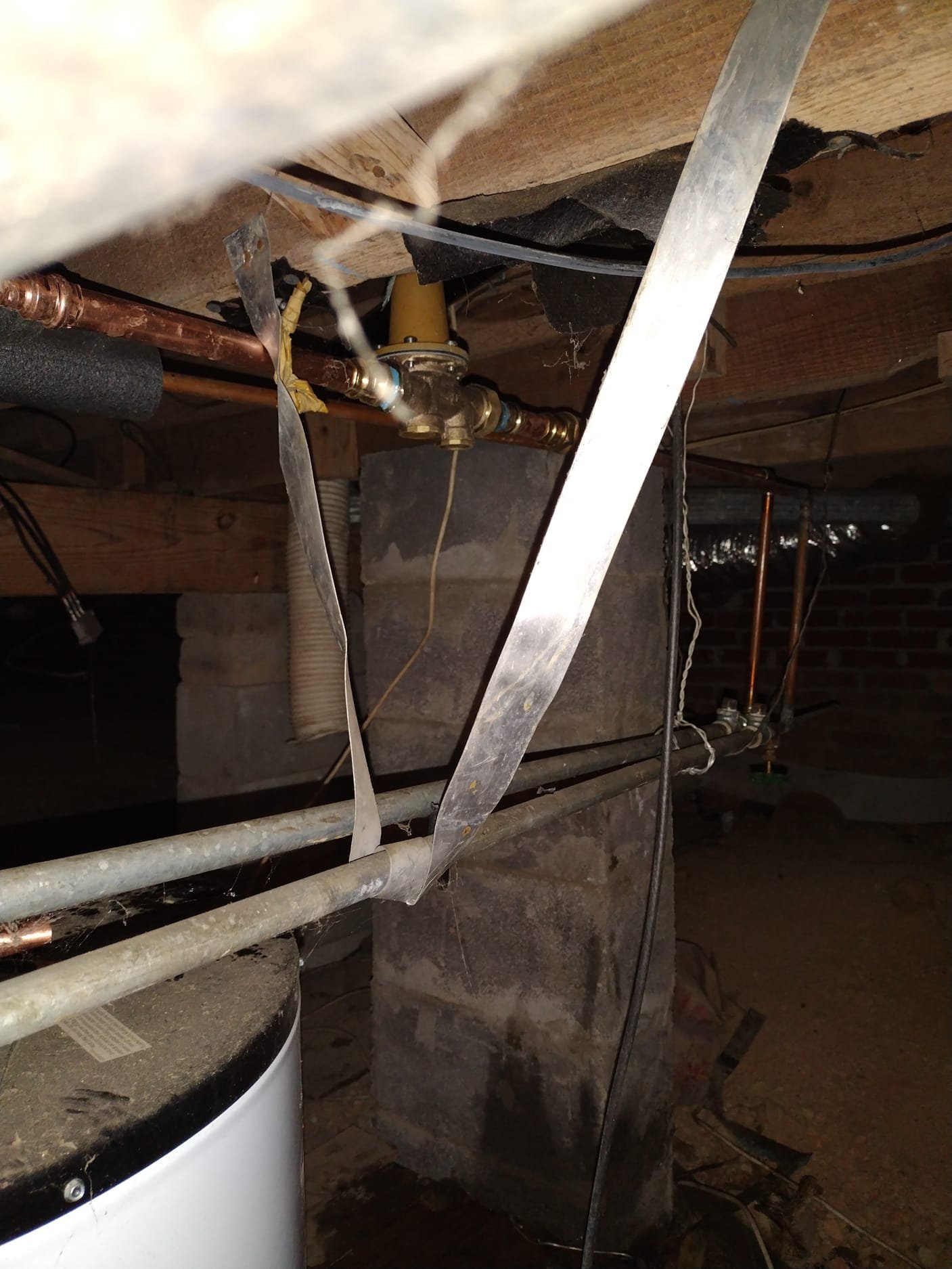 New Copper Piping and Pressure Regulator