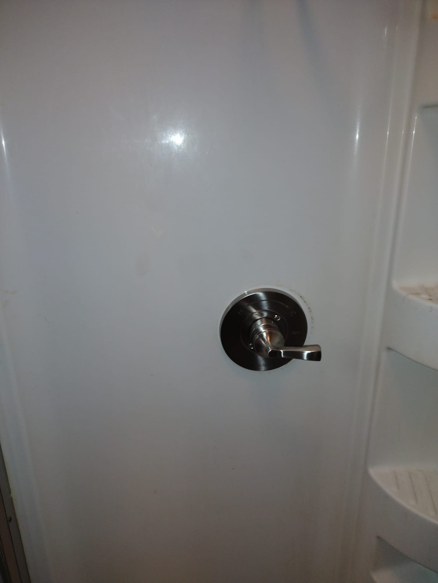 New Shower Valve Handle