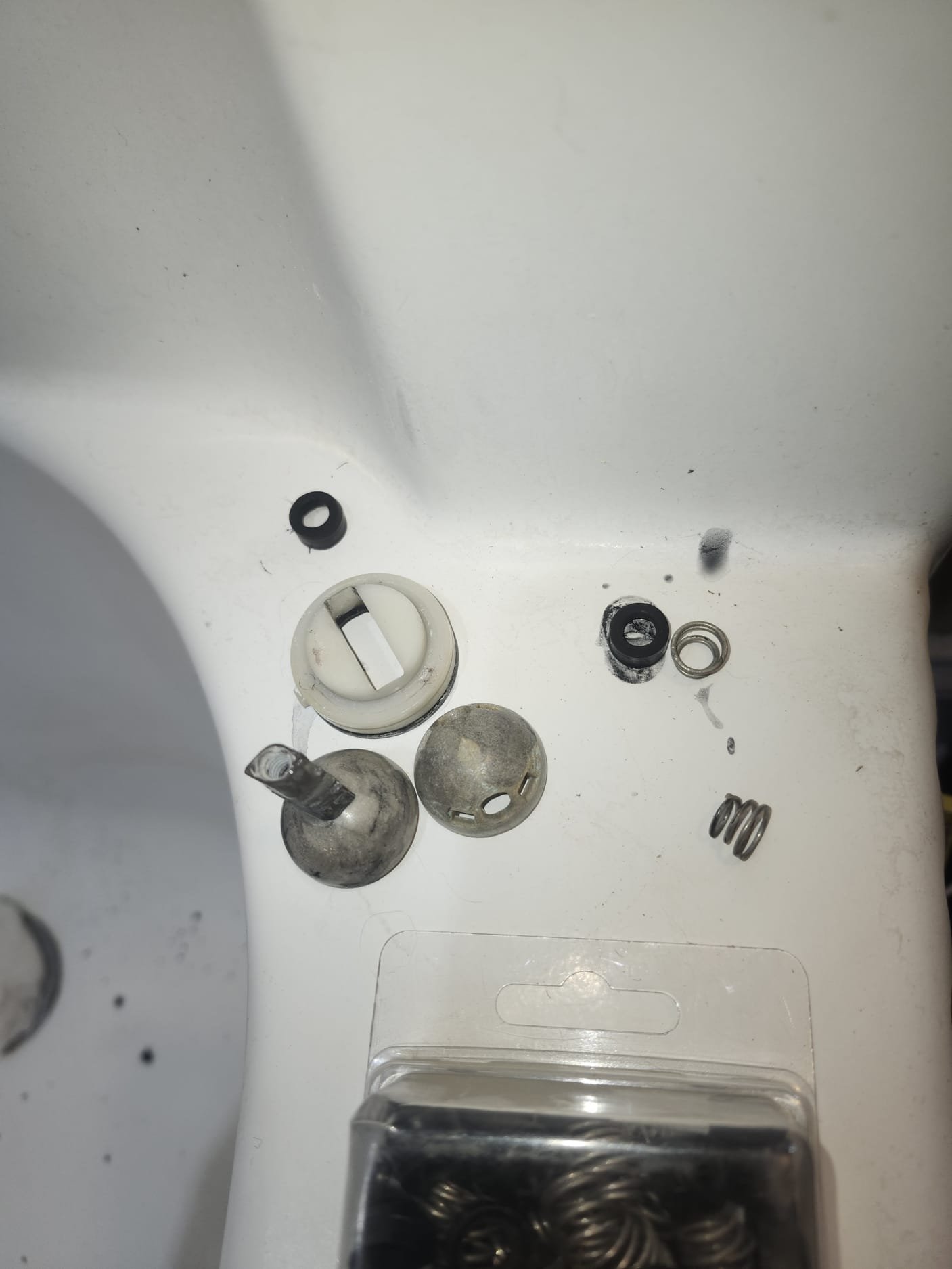 How a Leaky Shower Cartridge Was Fixed in Clinton