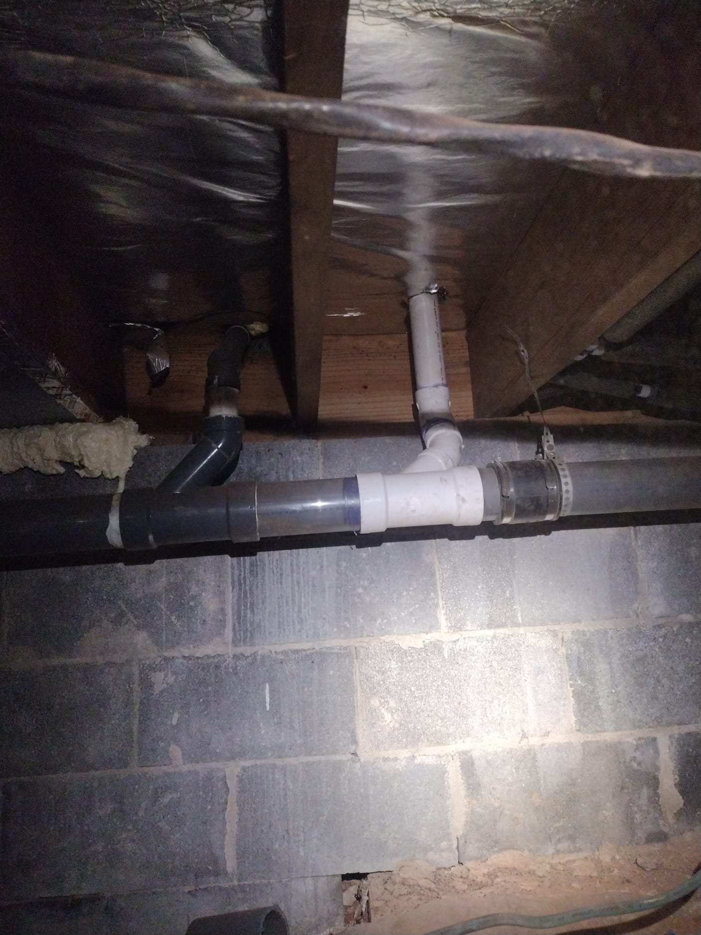 PVC and ABS Pipe Connection