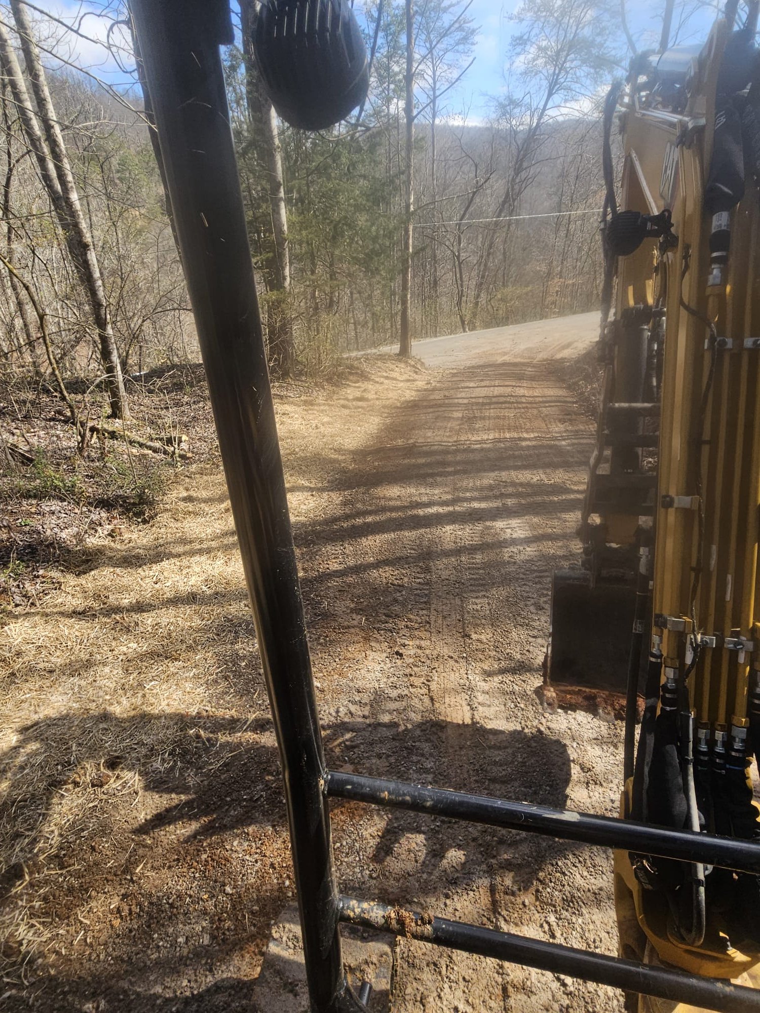 Driveway Regrading After Plumbing Work