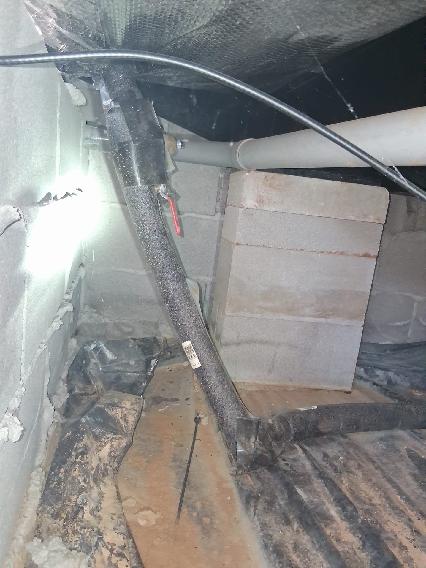 Newly Insulated Pipes